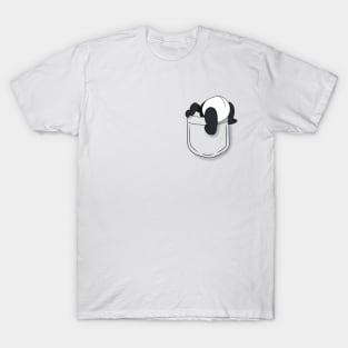 Pocket Funny Panda T-Shirt